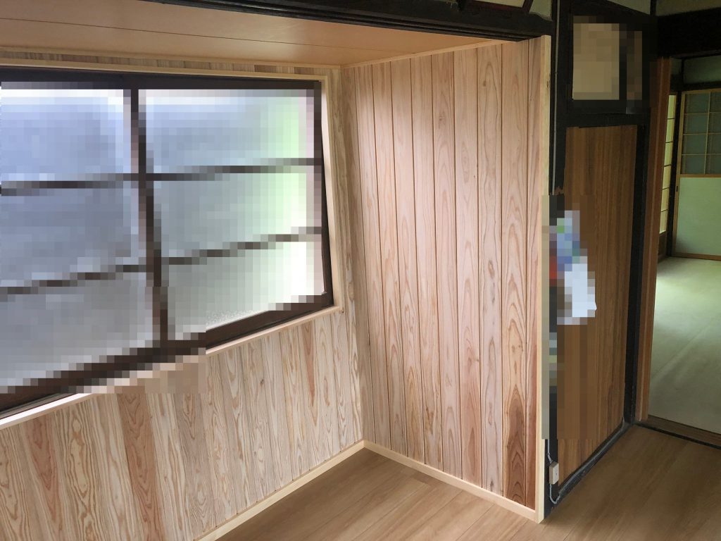 内装リフォーム工事　壁